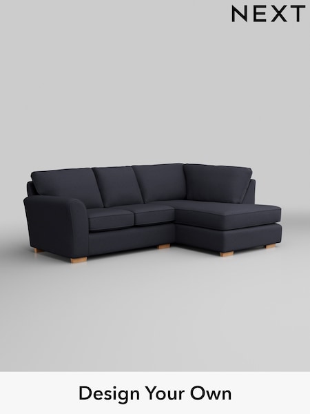Tweedy Blend Easy Clean/Dark Slate Blue Michigan Ii (W44243) | £1,350