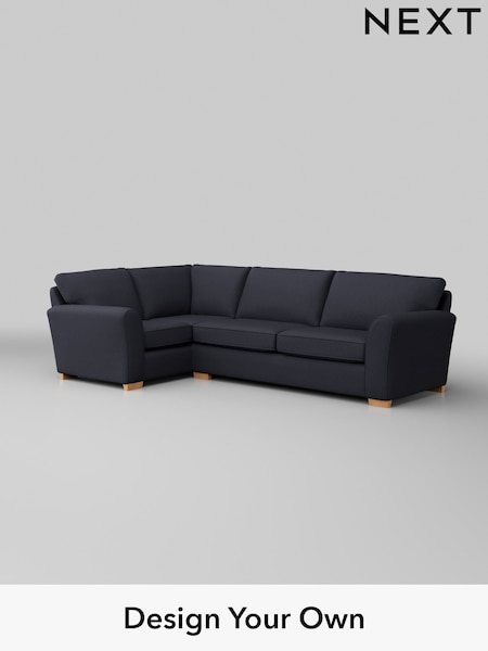 Tweedy Blend Easy Clean/Dark Slate Blue Michigan Ii (W44243) | £1,575