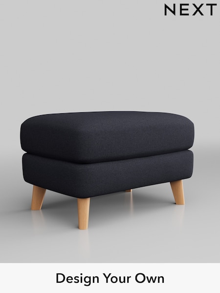 Tweedy Blend Easy Clean/Dark Slate Blue Parker (W44244) | £375