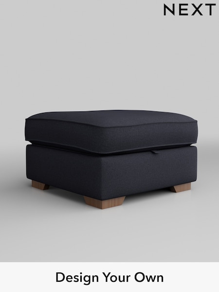 Tweedy Blend Easy Clean/Dark Slate Blue Stamford (W44245) | £450
