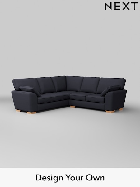 Tweedy Blend Easy Clean/Dark Slate Blue Stamford (W44245) | £2,199