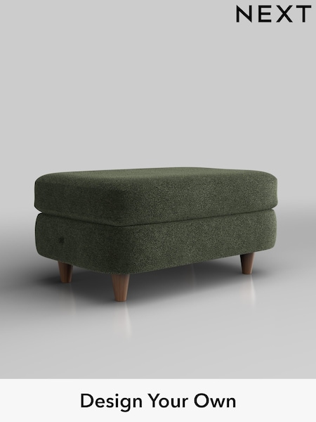 Boucle Chenille/Dark Moss Green Camden (W44246) | £350