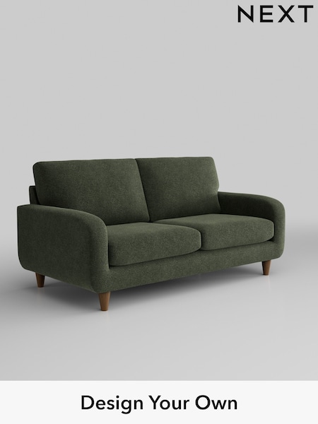 Boucle Chenille/Dark Moss Green Camden (W44246) | £999