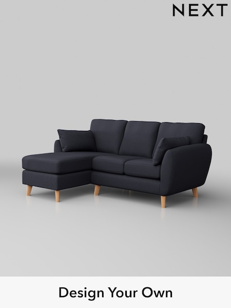 Tweedy Blend Easy Clean/Dark Slate Blue Wilson (W44248) | £1,375
