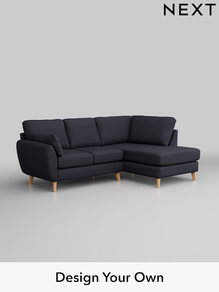 Tweedy Blend Easy Clean/Dark Slate Blue Wilson (W44248) | £1,475