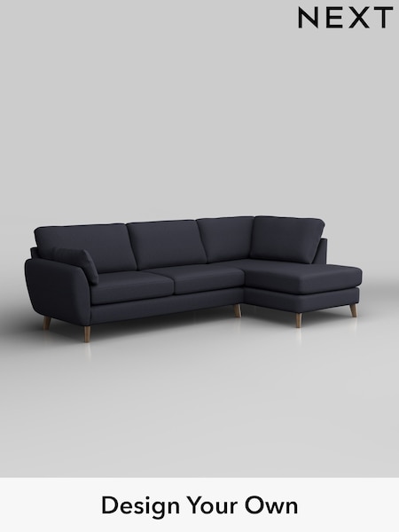 Tweedy Blend Easy Clean/Dark Slate Blue Wilson (W44248) | £1,575