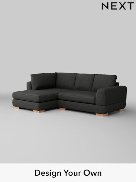 Tweedy Blend Easy Clean/Charcoal Grey Clayton (W44251) | £1,625