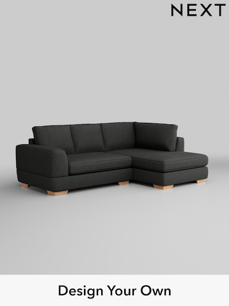 Tweedy Blend Easy Clean/Charcoal Grey Clayton (W44251) | £1,625