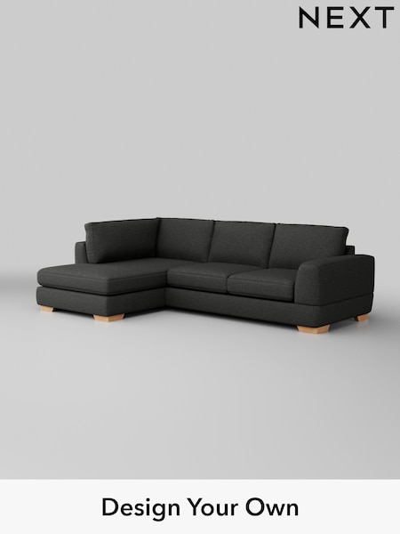 Tweedy Blend Easy Clean/Charcoal Grey Clayton (W44251) | £1,725
