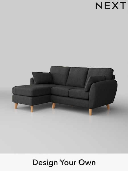 Tweedy Blend Easy Clean/Charcoal Grey Wilson (W44259) | £1,375