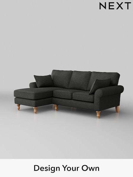 Tweedy Blend Easy Clean/Charcoal Grey Mallory (W44268) | £1,350