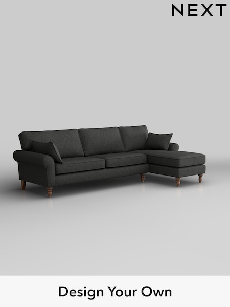 Tweedy Blend Easy Clean/Charcoal Grey Mallory (W44268) | £1,450