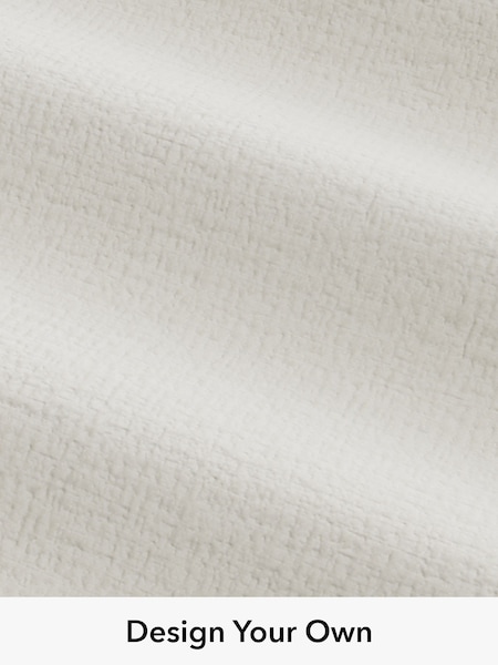 Ripple Chenille/Oyster Fabric By Metre (W44271) | £100