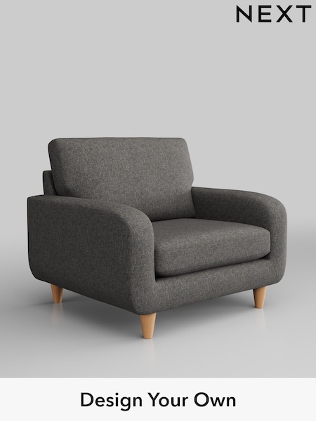 Tweedy Blend Easy Clean/Dark Grey Camden (W44277) | £550