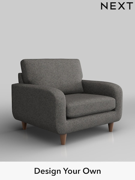 Tweedy Blend Easy Clean/Dark Grey Camden (W44277) | £550