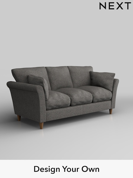 Tweedy Blend Easy Clean/Dark Grey Hartley Relaxed Sit (W44278) | £1,175