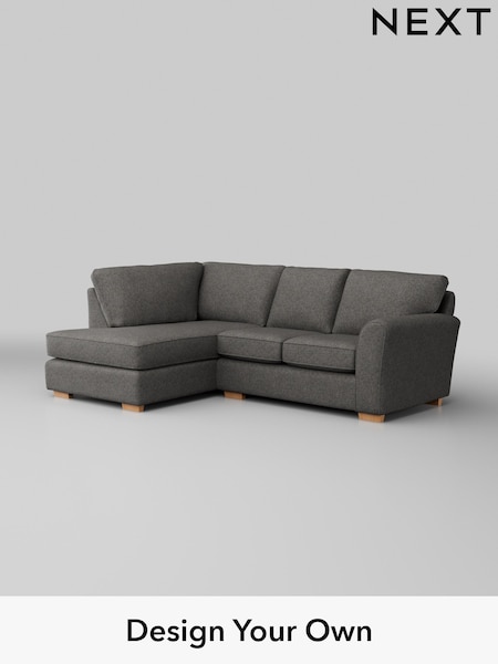 Tweedy Blend Easy Clean/Dark Grey Michigan Ii (W44284) | £1,350