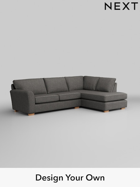 Tweedy Blend Easy Clean/Dark Grey Michigan Ii (W44284) | £1,550