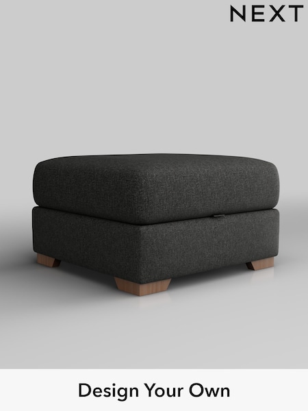 Tweedy Blend Easy Clean/Charcoal Grey Houghton Deep Relaxed Sit (W44295) | £450