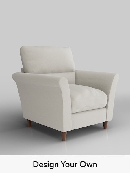 Ripple Chenille/Oyster Hartley Highback Relaxed Sit (W44298) | £875