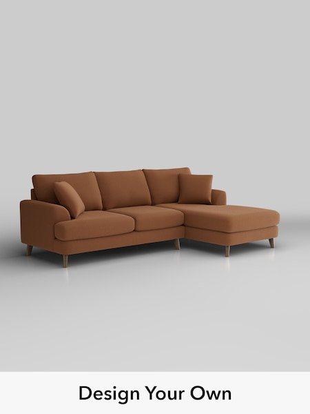 Ripple Chenille/Mid Rust Brown Parker (W44327) | £2,150