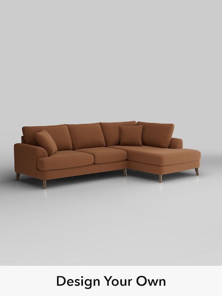 Ripple Chenille/Mid Rust Brown Parker (W44327) | £2,250