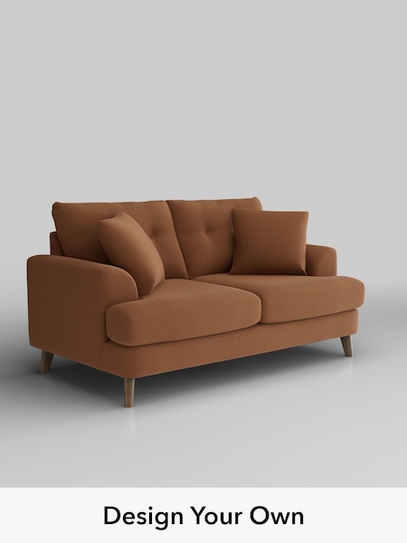 Ripple Chenille/Mid Rust Brown Parker Buttoned Back (W44328) | £1,325