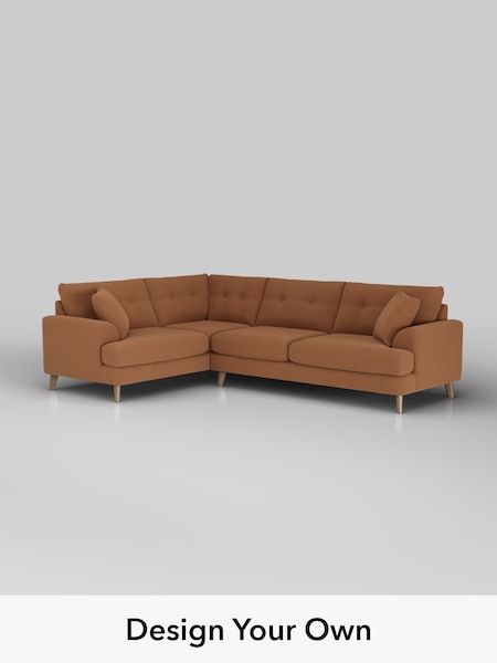 Ripple Chenille/Mid Rust Brown Parker Buttoned Back (W44328) | £2,475