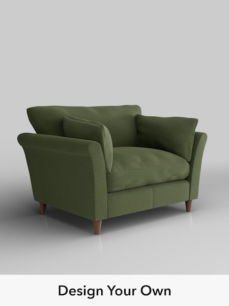 Ripple Chenille/Mid Moss Green Hartley Relaxed Sit (W44329) | £1,025