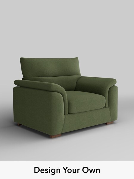 Ripple Chenille/Mid Moss Green Hayden Highback (W44337) | £850