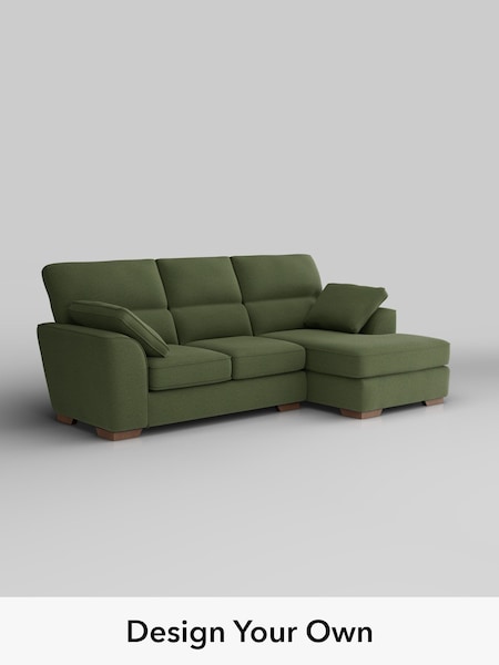 Ripple Chenille/Mid Moss Green Stamford Highback (W44338) | £1,875