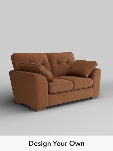 Ripple Chenille/Mid Rust Brown Stamford Buttoned Back (W44342) | £1,099