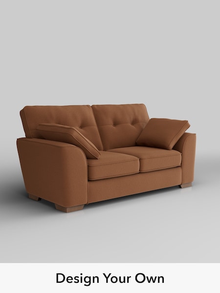 Ripple Chenille/Mid Rust Brown Stamford Buttoned Back (W44342) | £1,199