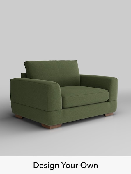 Ripple Chenille/Mid Moss Green Clayton (W44371) | £950