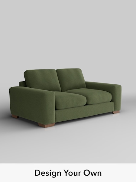 Ripple Chenille/Mid Moss Green Houghton Deep Relaxed Sit (W44372) | £1,325