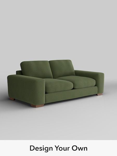 Ripple Chenille/Mid Moss Green Houghton Deep Relaxed Sit (W44372) | £1,425