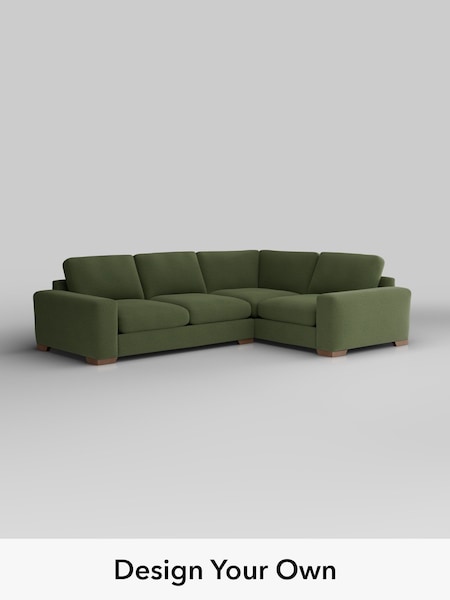 Ripple Chenille/Mid Moss Green Houghton Deep Relaxed Sit (W44372) | £2,625