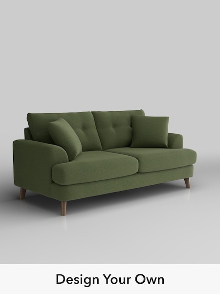Ripple Chenille/Mid Moss Green Parker Buttoned Back (W44373) | £1,425