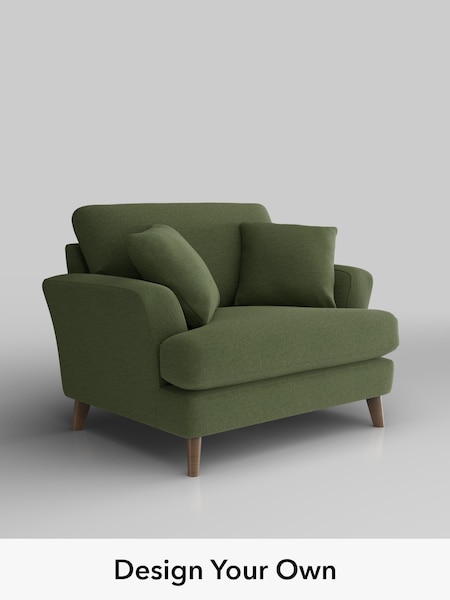 Ripple Chenille/Mid Moss Green Conway Relaxed Sit (W44376) | £975