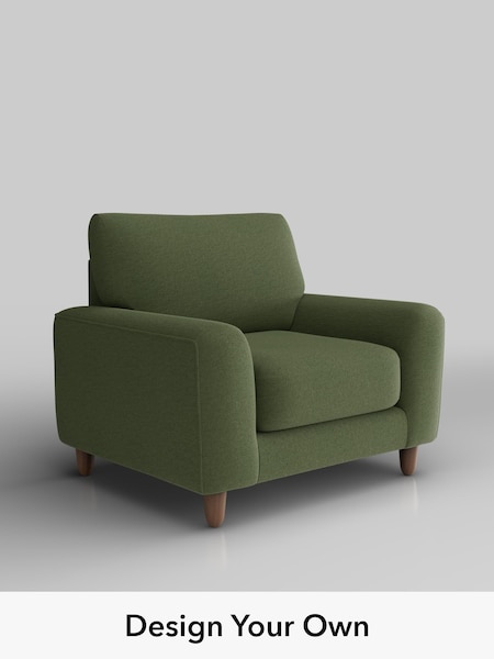 Ripple Chenille/Mid Moss Green Campbell (W44378) | £875