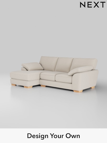 Studio Chenille/Oyster Stamford Grand Relaxed Sit (W44379) | £2,075