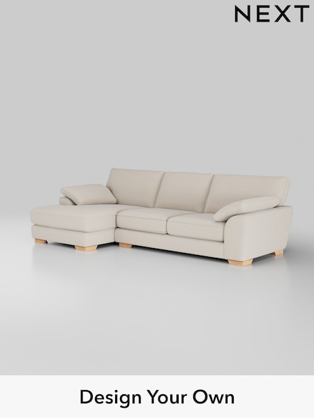 Studio Chenille/Oyster Stamford Grand Relaxed Sit (W44379) | £2,350