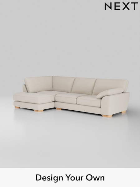 Studio Chenille/Oyster Stamford Grand Relaxed Sit (W44379) | £2,325