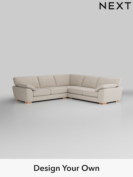 Studio Chenille/Oyster Stamford Grand Relaxed Sit (W44379) | £2,825
