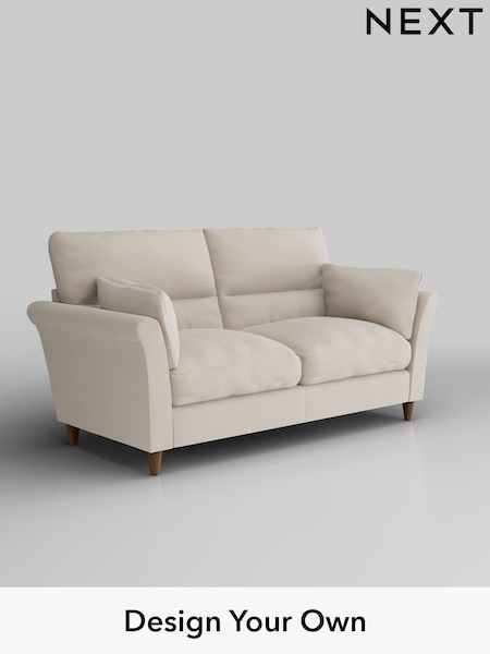 Studio Chenille/Oyster Hartley Highback Relaxed Sit (W44383) | £1,199