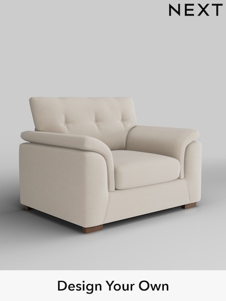 Studio Chenille/Oyster Hayden Buttoned Back (W44399) | £725
