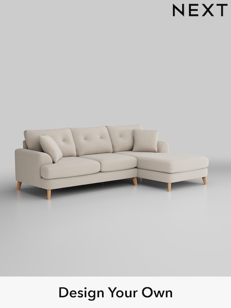Studio Chenille/Oyster Parker Buttoned Back (W44403) | £2,075