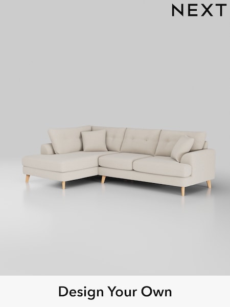 Studio Chenille/Oyster Parker Buttoned Back (W44403) | £2,150