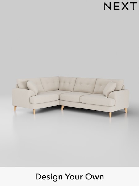 Studio Chenille/Oyster Parker Buttoned Back (W44403) | £2,199