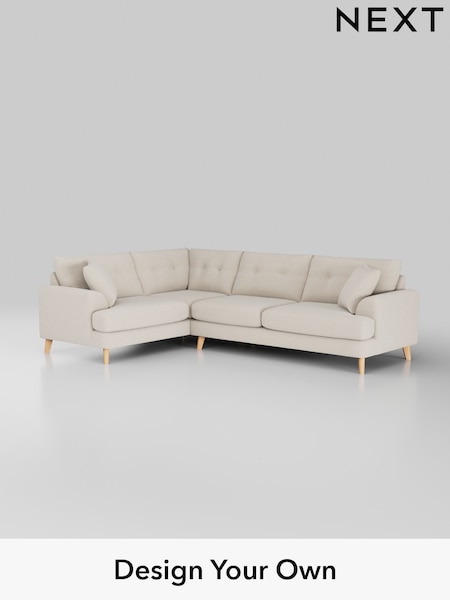 Studio Chenille/Oyster Parker Buttoned Back (W44403) | £2,299